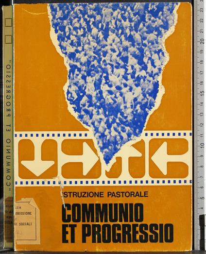 L' istruzione pastorale communio et progressio - Enrico Baragli - copertina