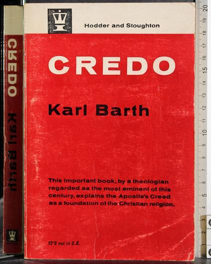 Credo - Karl Barth - copertina