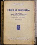Corso di pedagogia Vol 1
