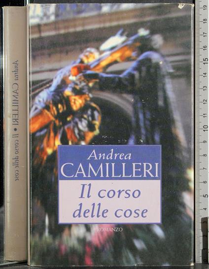 Il corso delle cose - Andrea Camilleri - copertina