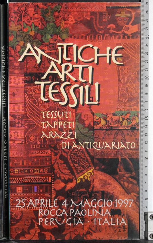 Antiche arti tessili - copertina