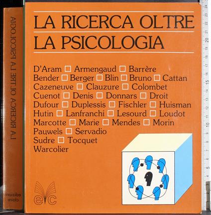 ricerca oltre la psicologia - copertina