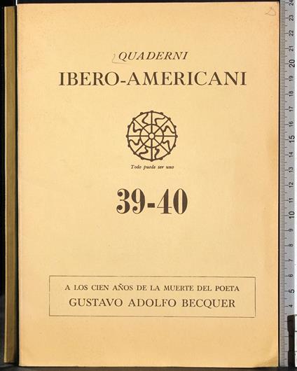 Quaderni ibero-americani 39-40 - copertina