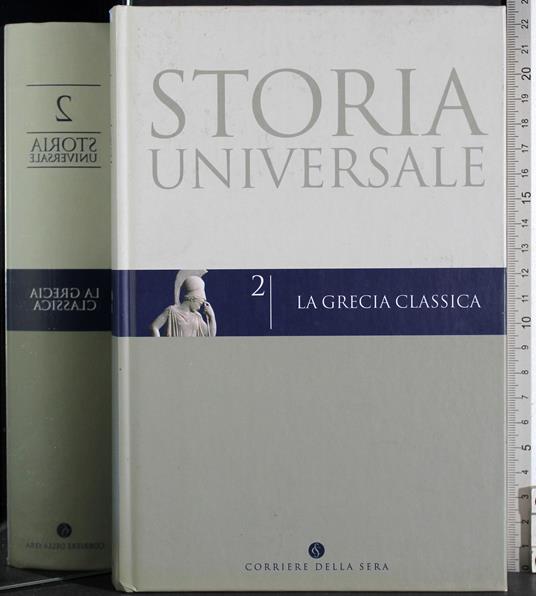 Storia universale 2. La grecia classica - copertina