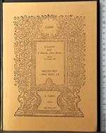 Lista in occasione della V mostra libro Antico