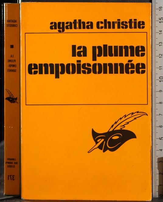 plume empoisonnee - Agatha Christie - copertina