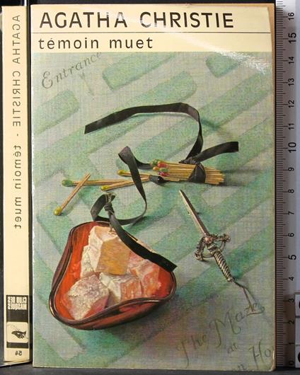 Temoin Muet - Agatha Christie - copertina