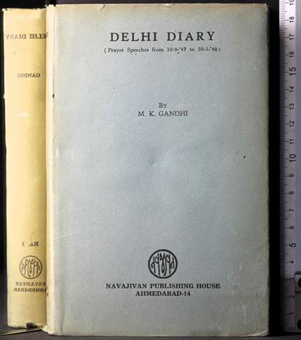Delhi Diary - Mohandas Karamchand Gandhi - copertina