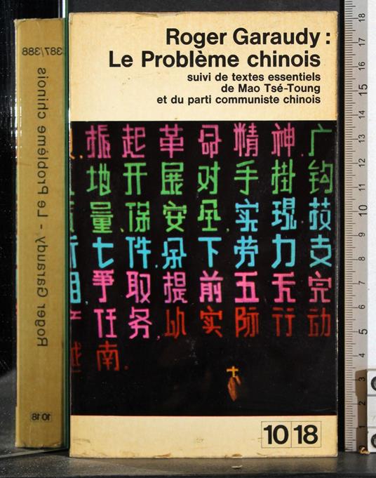 Le probleme chinois - Roger Garaudy - copertina