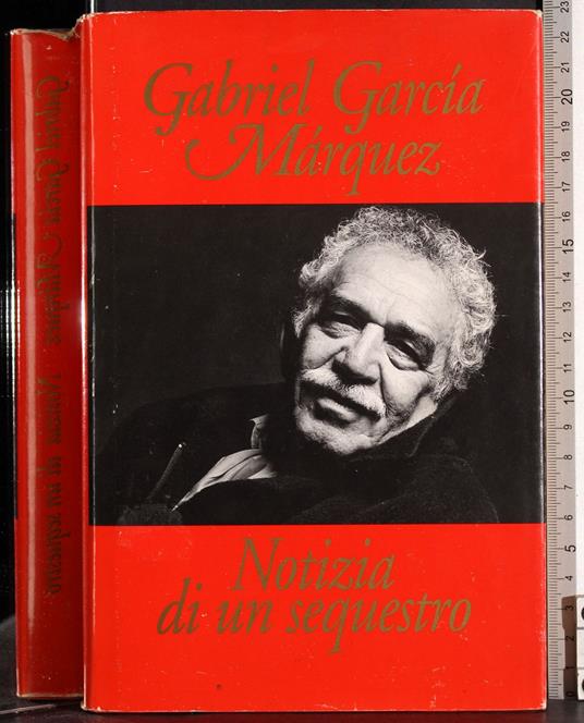 Notizia di un sequestro - Gabriel García Márquez - copertina
