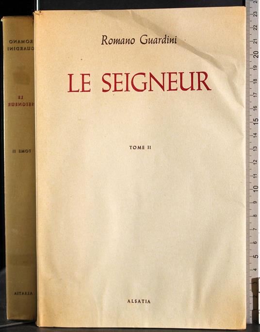 Le seigneur. Tome II - Romano Guardini - copertina