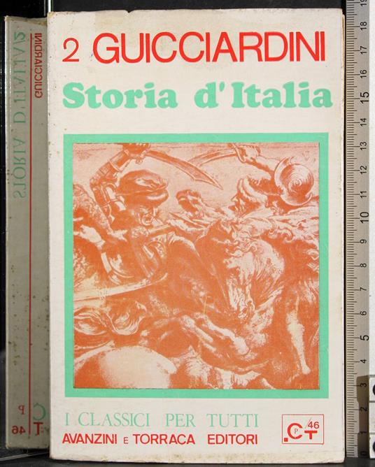 Storia d'Italia. Vol 2 - Francesco Guicciardini - copertina