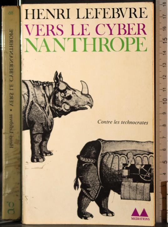 Vers le cyber Nanthrope - Henri Lefebvre - copertina