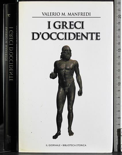 I greci d'Occidente - Valerio Manfredi - copertina