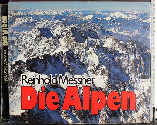 Die Alpen - Reinhold Messner - copertina