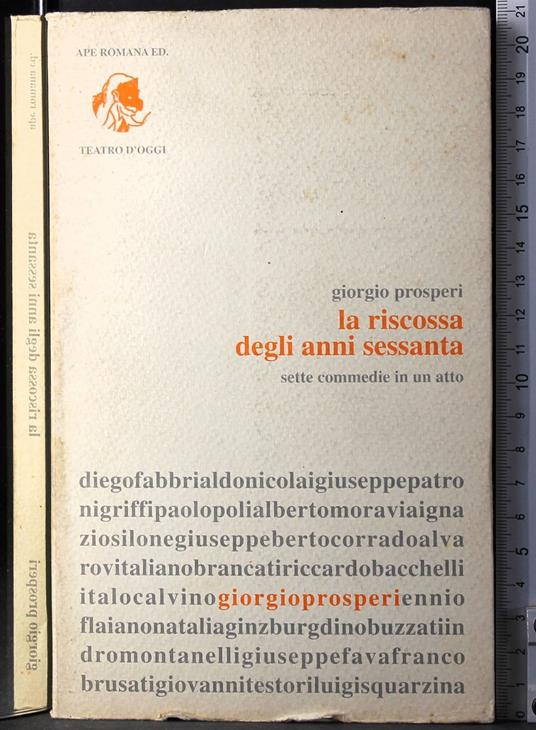 riscossa degli anni sessanta - Giorgio Prosperi - copertina