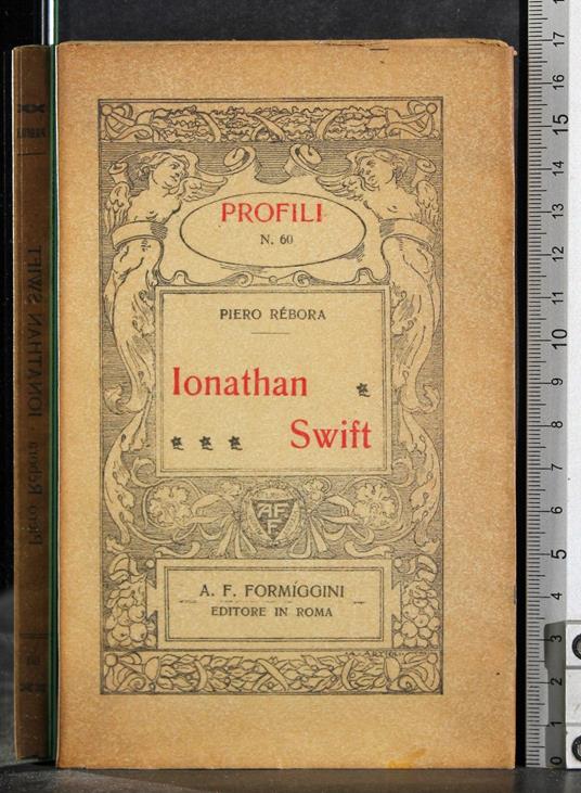 Profili 60. Ionathan Swift - Piero Rebora - copertina