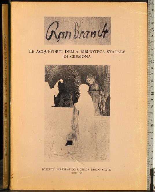 Le acqueforti della biblioteca statale di Cremona - Rembrandt - copertina