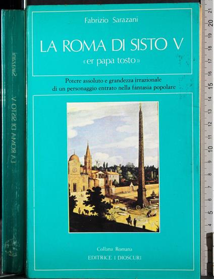 Roma di Sisto V - Fabrizio Sarazani - copertina
