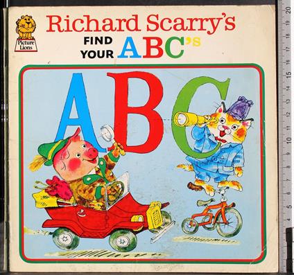 Find you ABC's - Richard Scarry - copertina