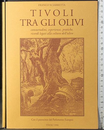 Tivoli tra gli olivi - Franco Sciarretta - copertina