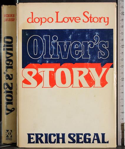 Oliver's Story - Erich Segal - copertina