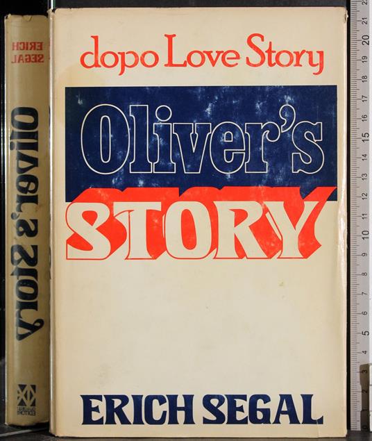 Oliver's Story - Erich Segal - copertina