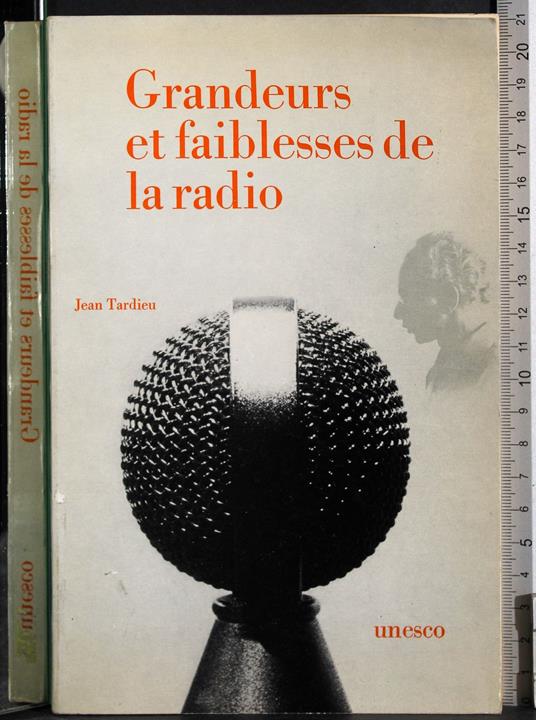 Grandeurs et faiblesses de la radio - Jean Tardieu - copertina