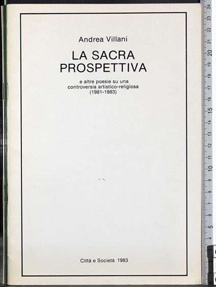 sacra prospettiva - Andrea Villani - copertina