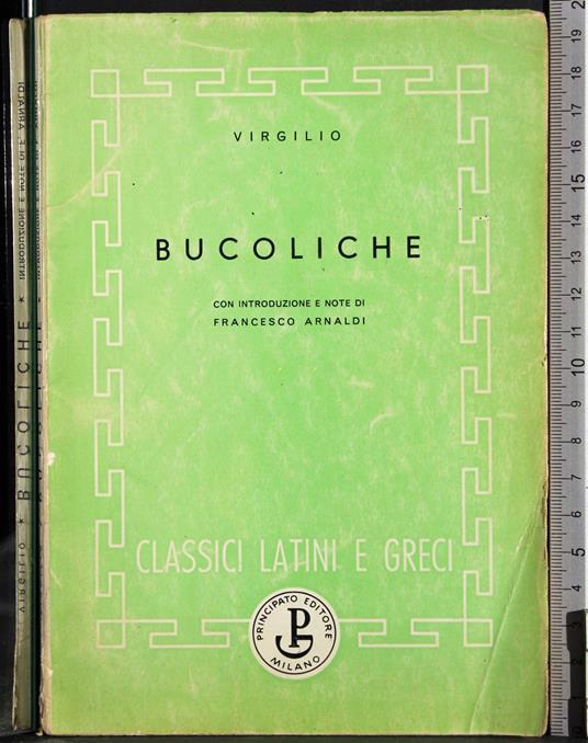 Bucoliche - Virgilio - copertina