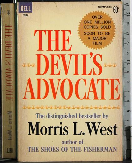 The Devil's advocate - Morris West - copertina