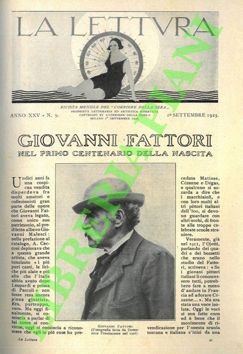 Giovanni Fattori nel primo centenario della nascita