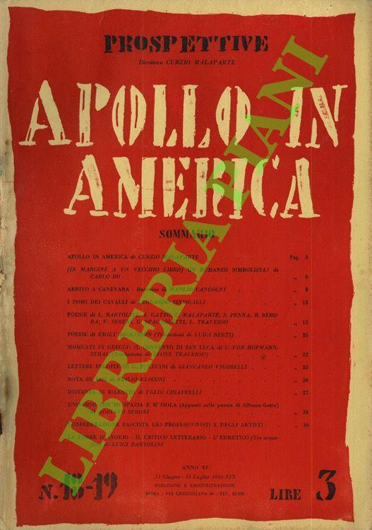Prospettive. Apollo in America