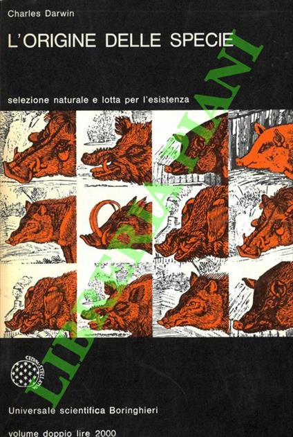 L' origine della specie - Charles Darwin - copertina