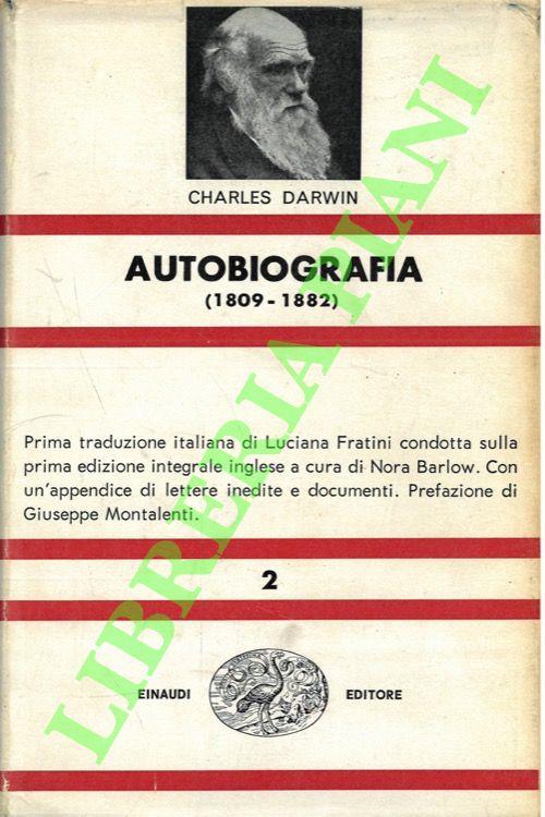 Autobiografia (1809-1882) - Charles Darwin - copertina
