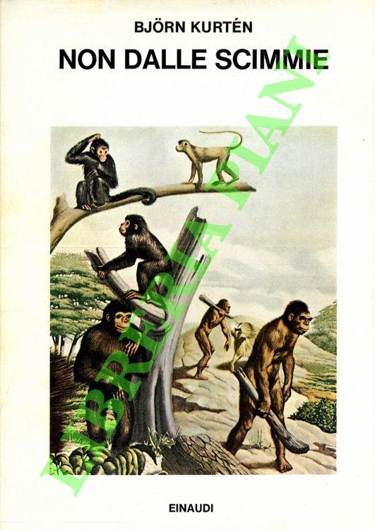Non dalle scimmie - Björn Kurtén - copertina