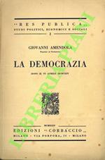 democrazia dopo il VI aprile MCMXXIV