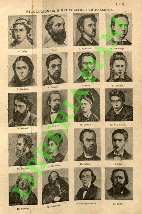 Gli anarchici. Seconda edizione con aggiunte (terzo migliaio). Con due tavole e sei figure nel testo.