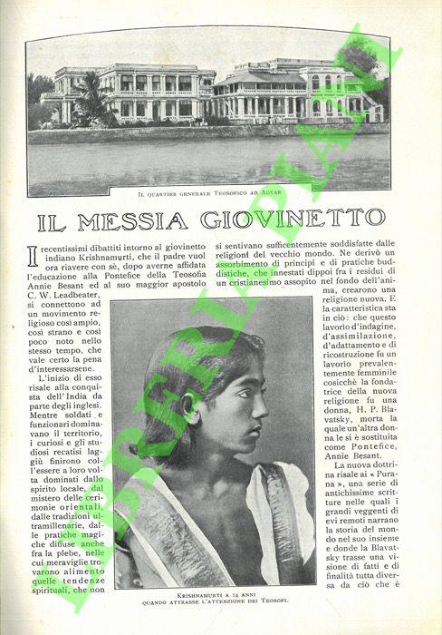 Il Messia giovinetto