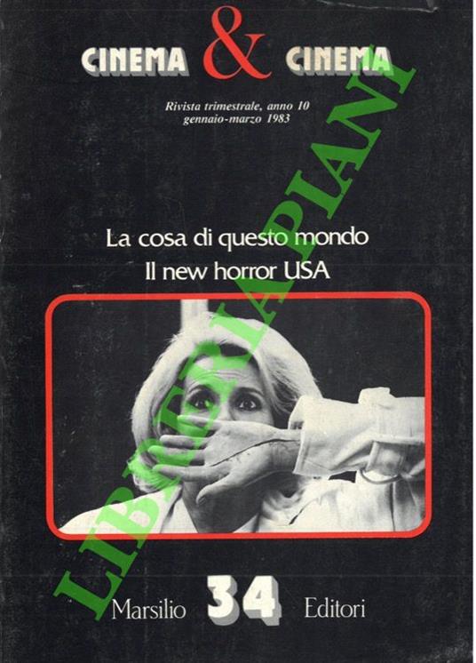 cosa di questo mondo. Il new horror USA - Guido Fink - copertina