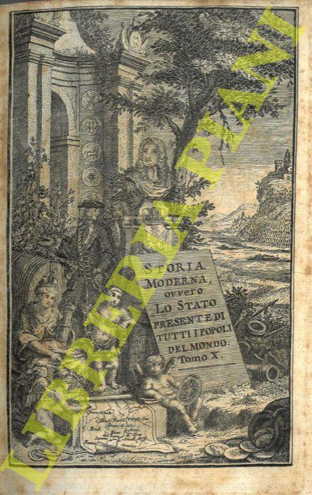 Lo stato presente di tutti i paesi e popoli del mondo naturale, politico, e morale, con nuove osservazioni e correzioni degli antichi, e moderni viaggiatori. Volume X. Dei circoli susseguenti dell'Imperio, cioè Suevia, Alto, e Basso Reno, e Vestfalia; e