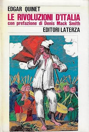 Le Rivoluzioni D'Italia - Edgar Quinet - copertina