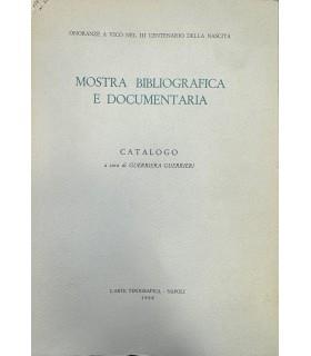 Mostra bibliografica e documentaria - copertina