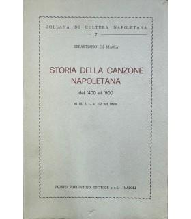 Storia della canzone napoletana dal '400 al '900 - Sebastiano Di Maria - copertina