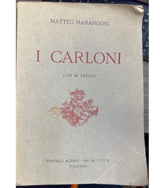 I Carloni - Matteo Marangoni - copertina