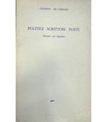 Politici scrittori poeti