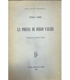 poesia di Diego Valeri - Vittorio Zambon - copertina