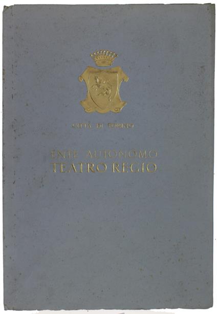 MAURICE BEJART: BALLET DU XXème SIECLE. Ente Autonomo Teatro Regio. Stagione Lirica Gennaio Giugno 1969. - Teatro Regio, - 1969 - copertina