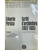 Scritti d'architettura (1927/1935)
