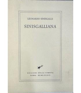Sinisgalliana - Leonardo Sinisgalli - copertina